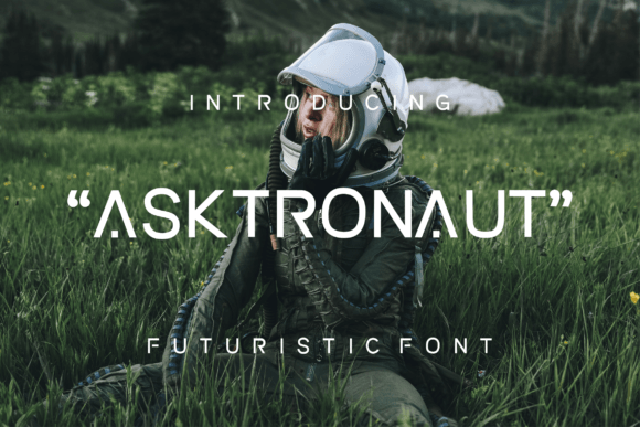 Asktronaut: A Futuristic Font for Modern Branding