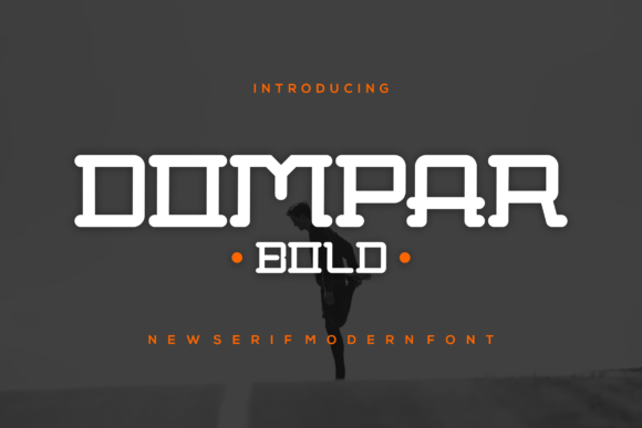 Dampar: A Cool and Modern Display Font for Creative Projects