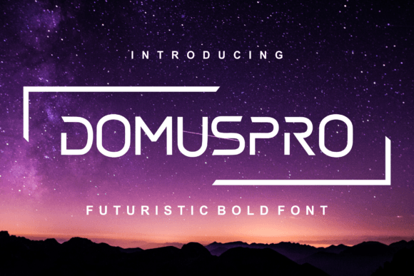Domus Pro: A Designer's Take on a Premium Display Font
