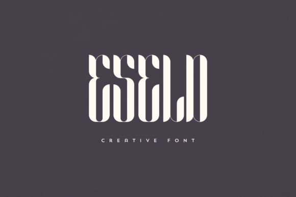 Eseld: A Display Font That Elevates Handmade Creations