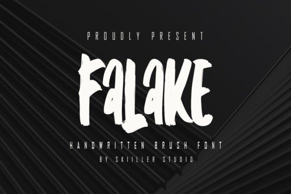Falake: A Modern Handwritten Font for Web Design
