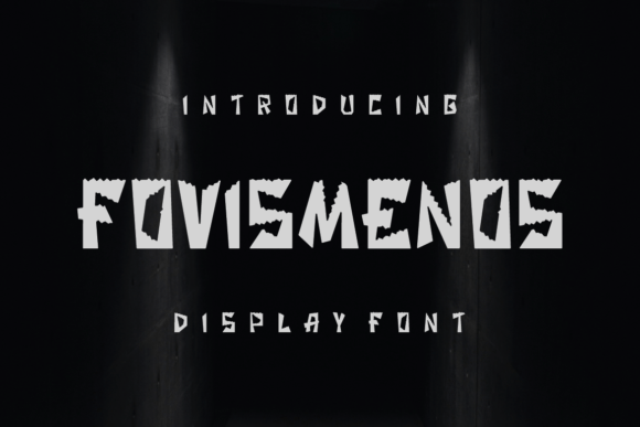 Fovismenos: A Display Font That Elevates Handmade Creations