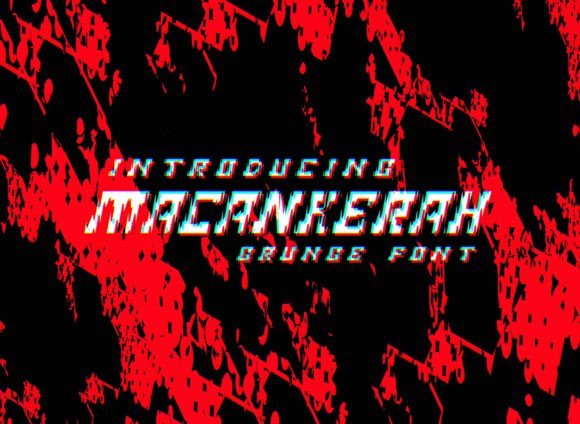Macankerah Font for Bold Web Design