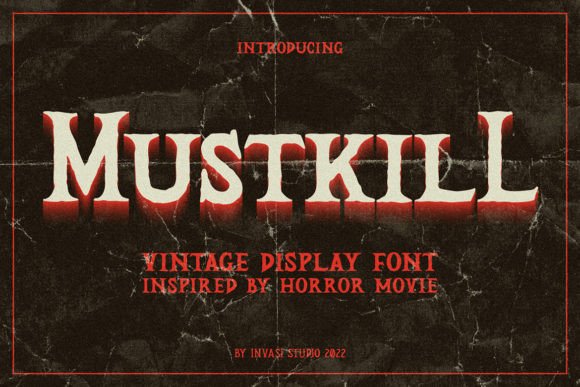 Mustkill Font for Web Design Projects
