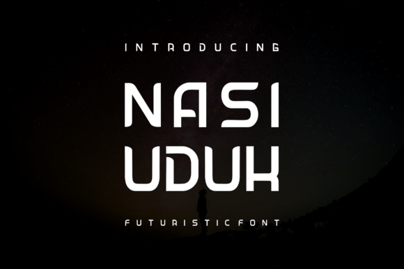 Nasi Uduk Font for Modern Editorial Design