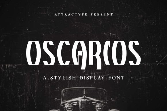 Oscarios Font for Handmade and Commercial Designs