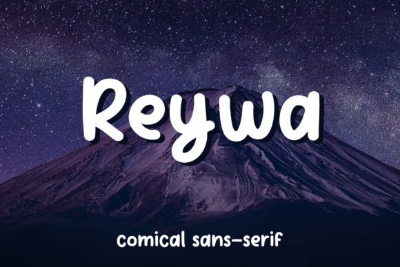 Reywa: A Modern Display Font for Editorial Projects