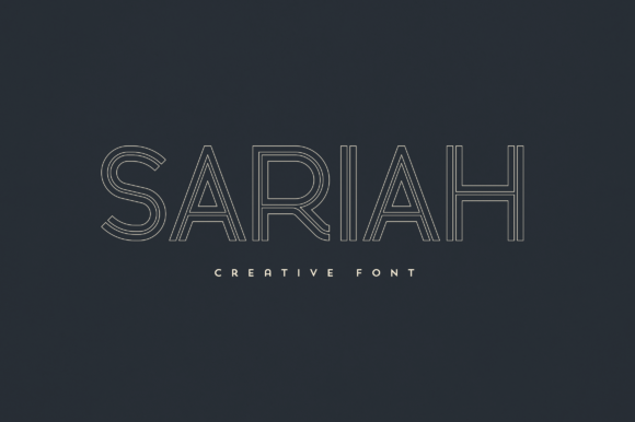 Sariah: A Graceful Display Font for Editorial Design
