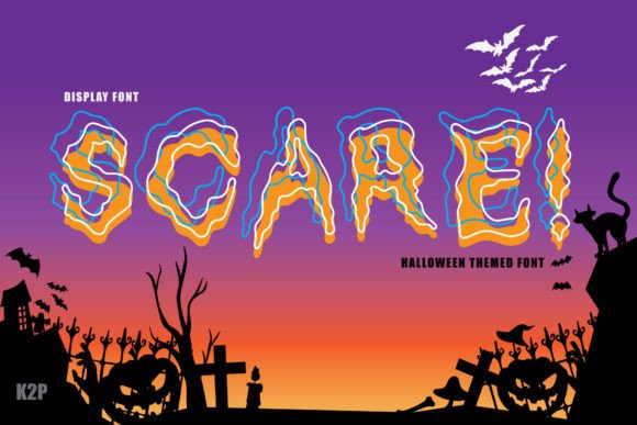 Scare Font for Halloween Campaigns and Beyond