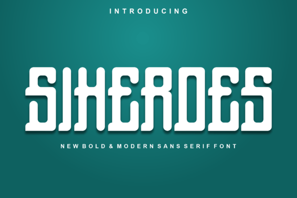 Siheroes: A Modern Font for Polished Branding