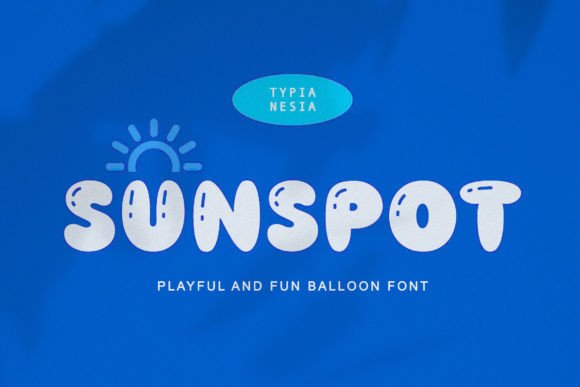 Sunspot: A Playful Display Font for Digital Creatives