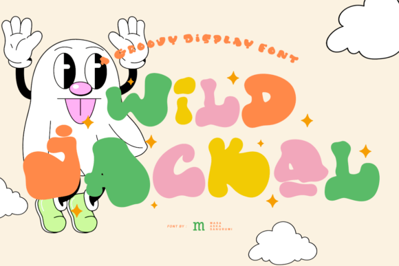 Wild Jackal: A Whimsical Display Font for Editorial Design