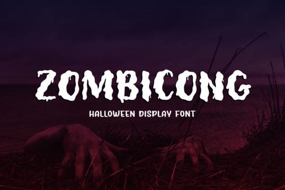 Zombicong Font for Halloween Campaigns